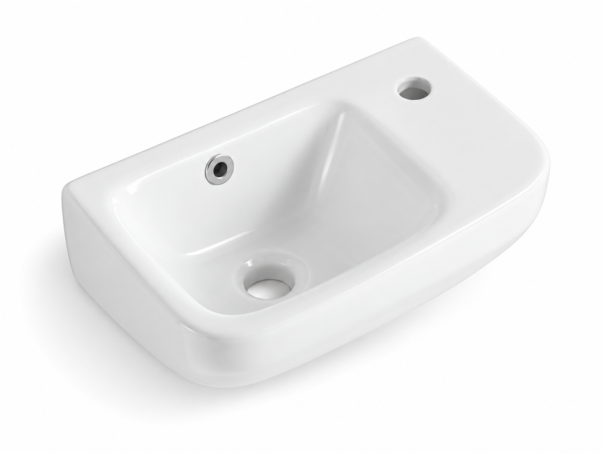 SANIKB D593A ceramic basin scene