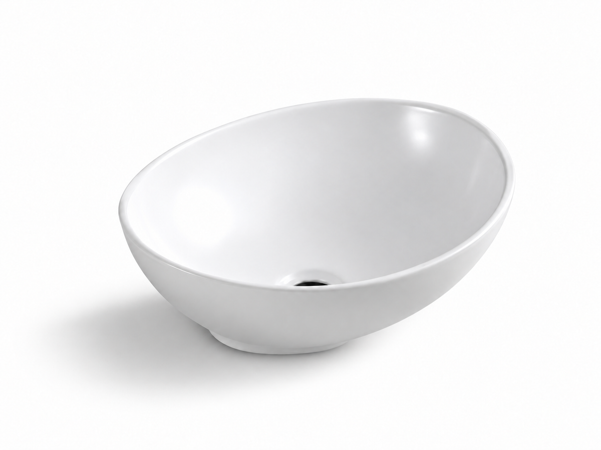 SANIKB D60 ceramic basin scene
