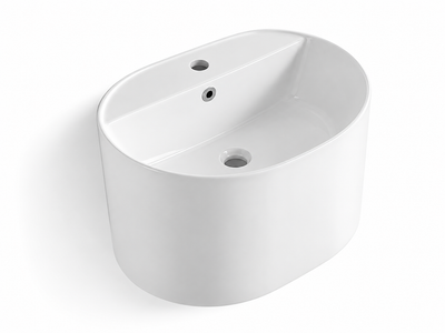 SANIKB D6017A ceramic basin scene