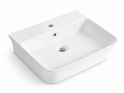 SANIKB D607 white ceramic basin