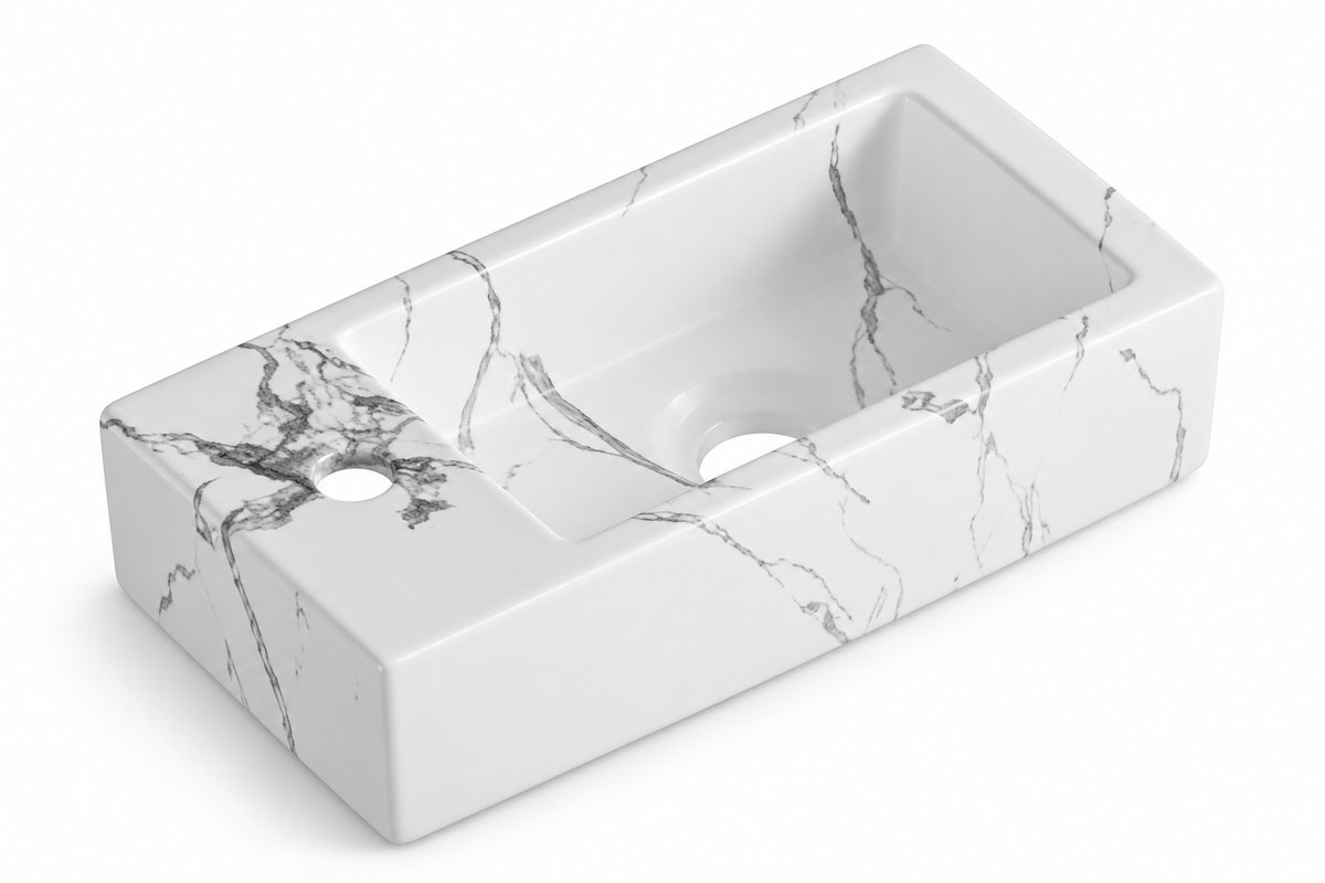 SANIKB SHY-3053RD142 ceramic basin scene
