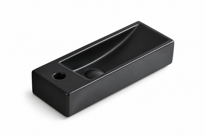SANIKB SHY-3085RMB black ceramic basin