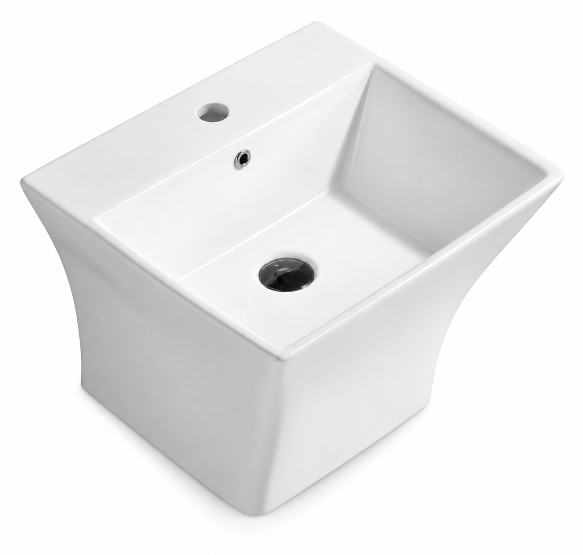 SANIKB SHY-3093B white ceramic basin