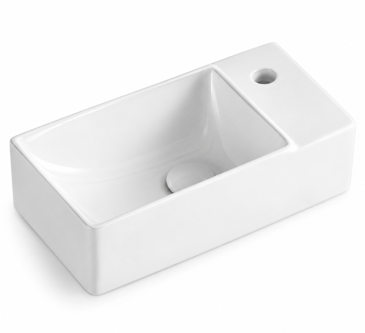 SANIKB SHY-3127L white ceramic basin