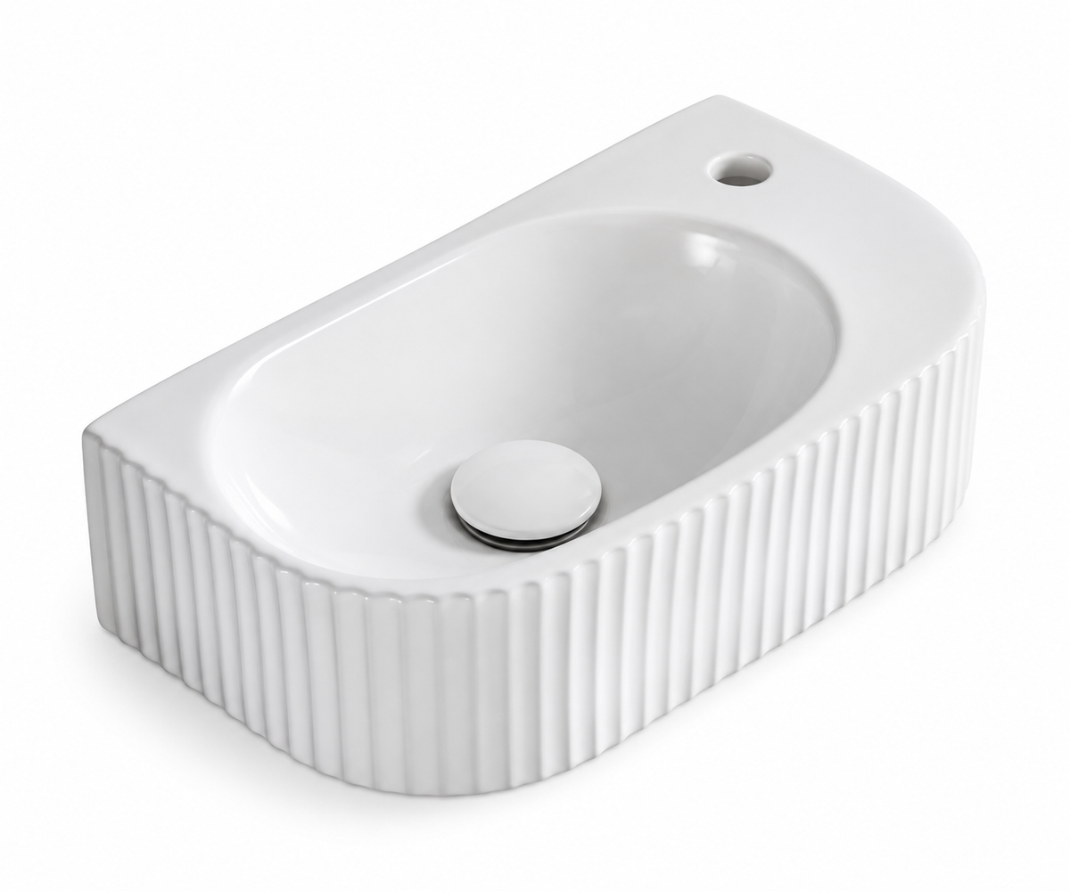 SANIKB SHY-3128L white ceramic basin