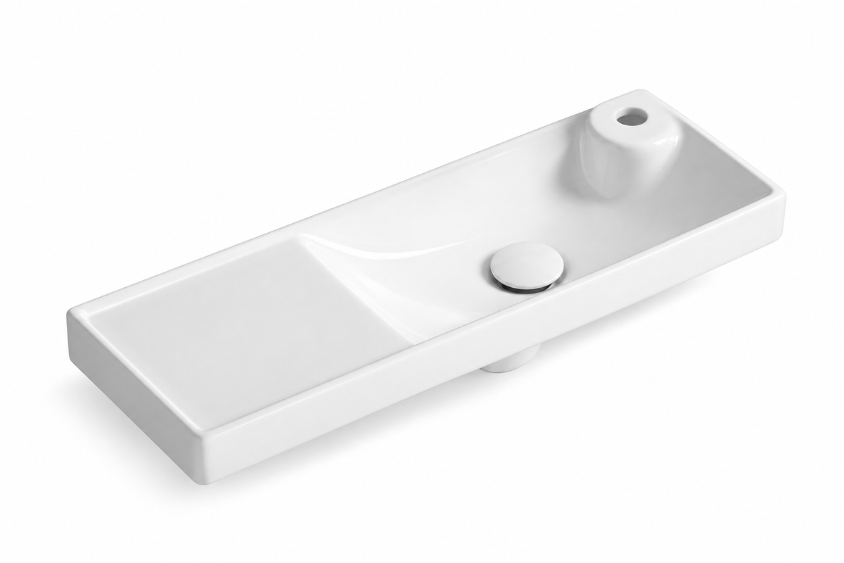 SANIKB SHY-3131 white ceramic basin