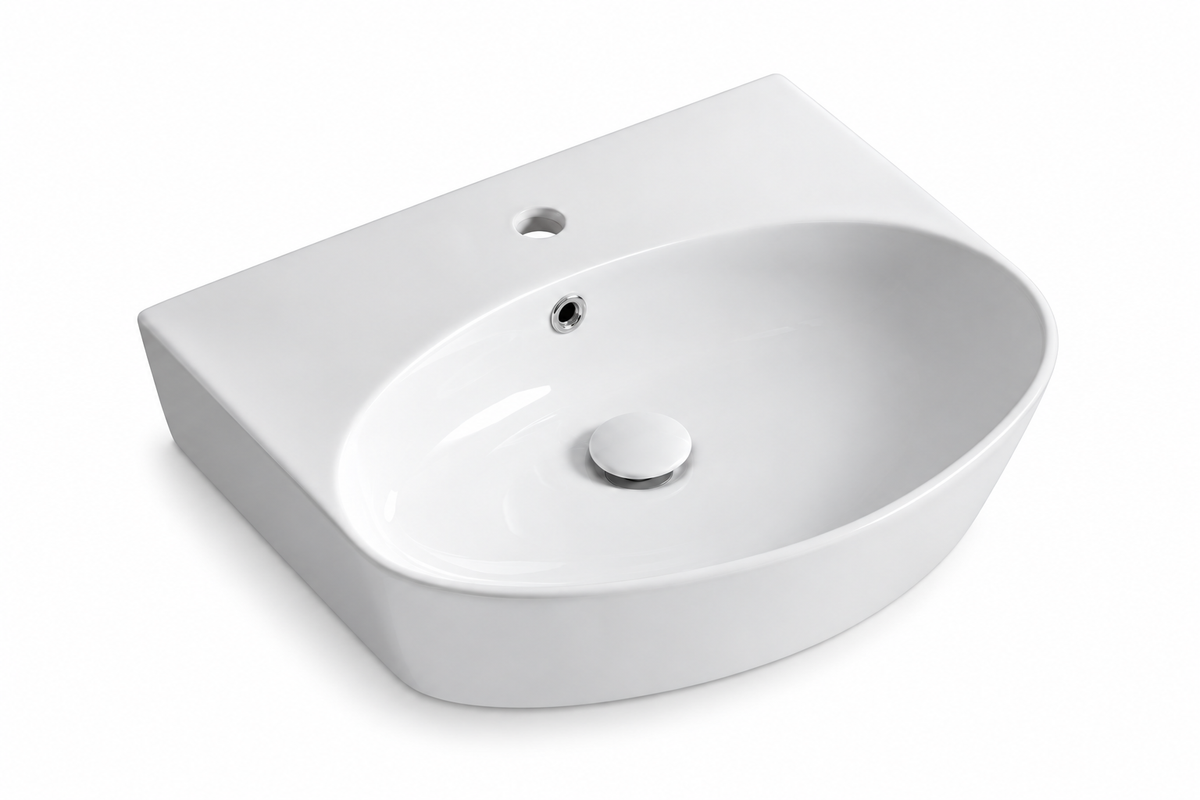 SANIKB SHY-3134A ceramic basin scene