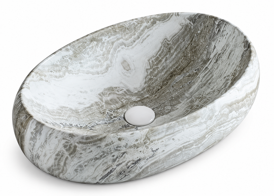 SANIKB SHY-5038D118 ceramic basin scene