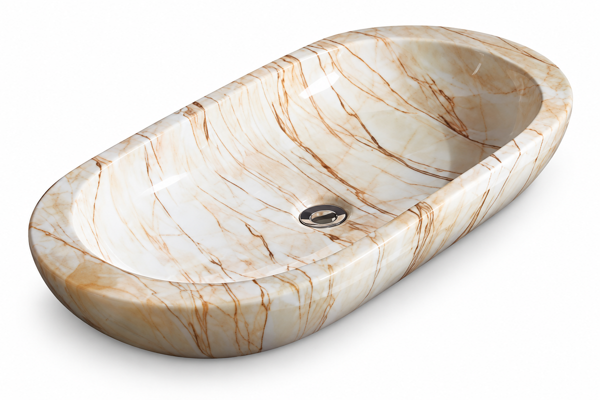SANIKB SHY-5057D54 ceramic basin scene