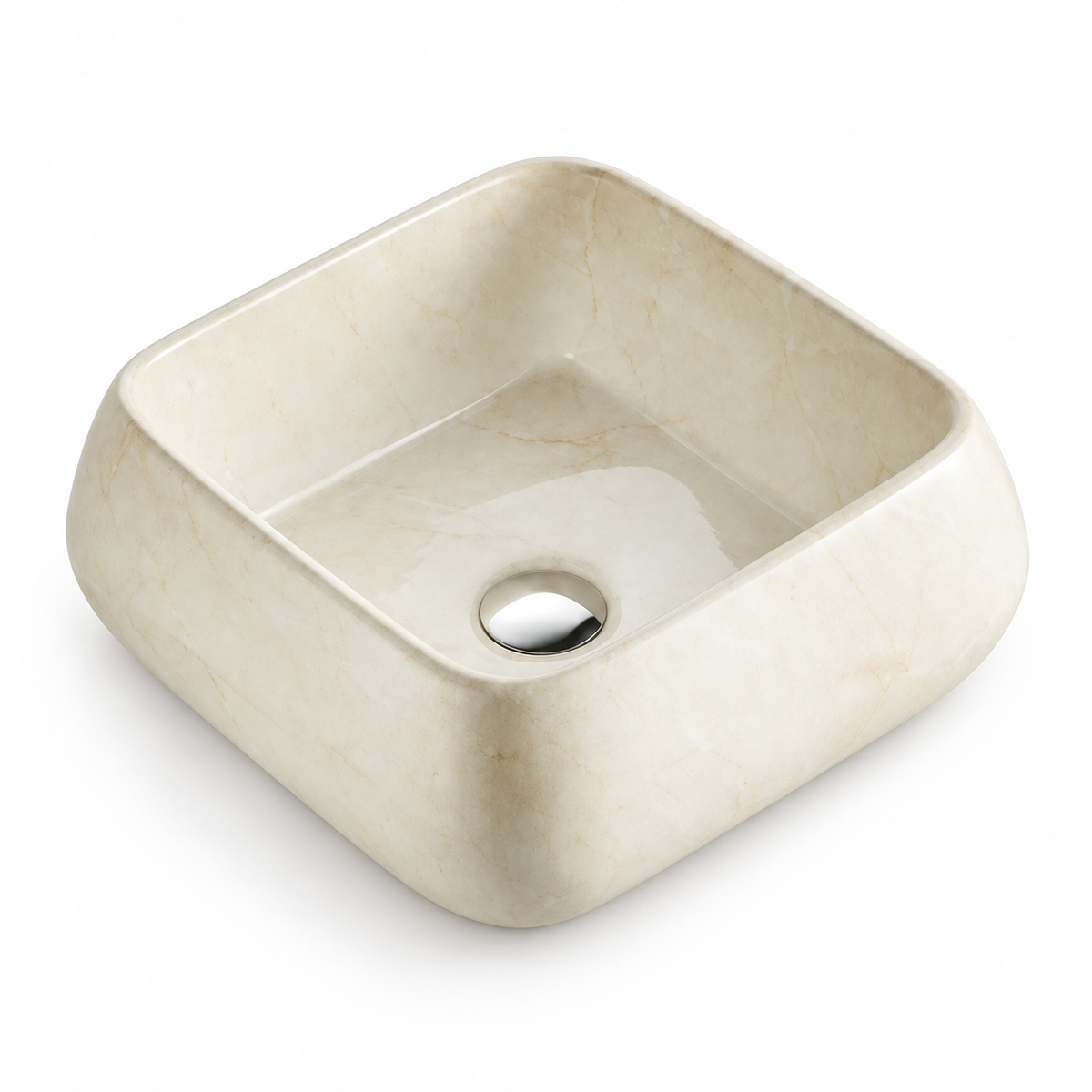SANIKB SHY-5058D28 ceramic basin scene