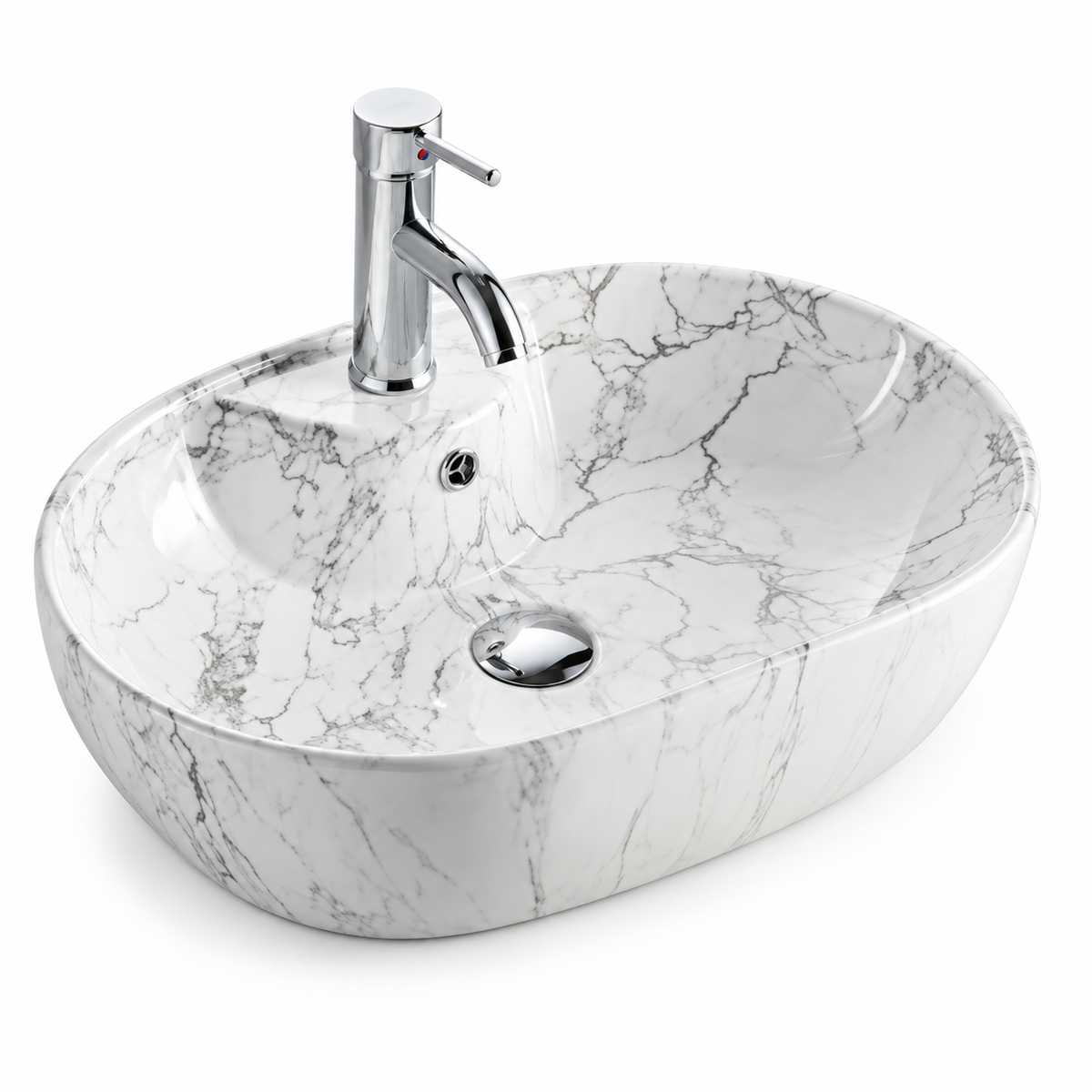 SANIKB SHY-5061D16 ceramic basin scene