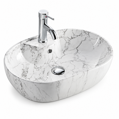 SANIKB SHY-5061D16 ceramic basin scene