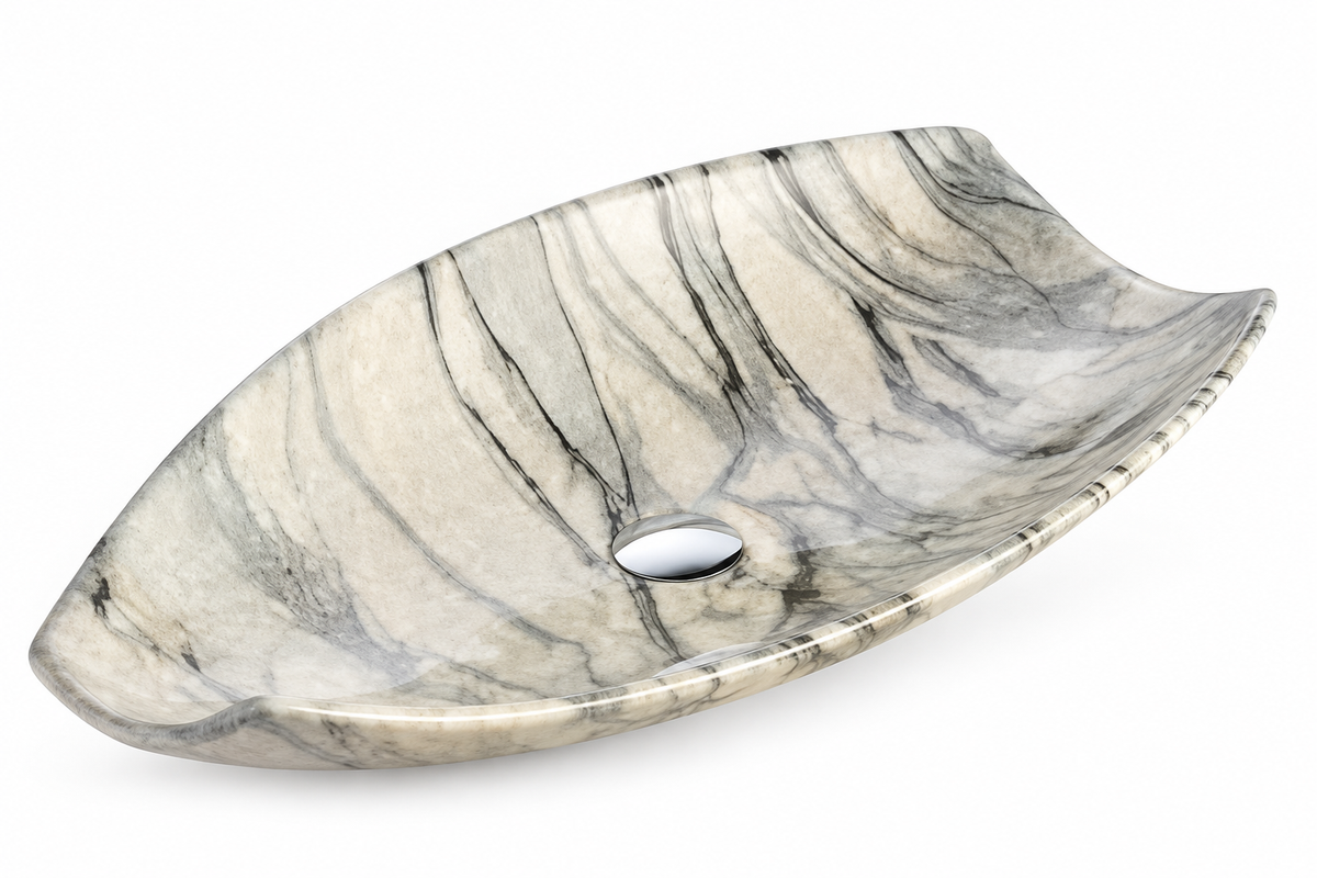 SANIKB SHY-5102D12 ceramic basin scene