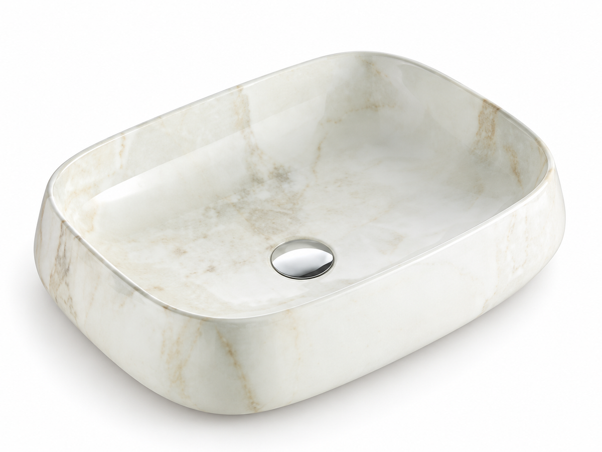 SANIKB SHY-5105D25 ceramic basin scene