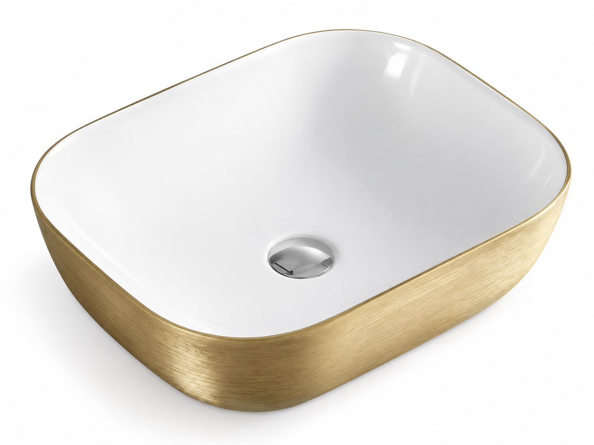 SANIKB SHY-8018GS ceramic basin scene