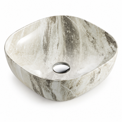 SANIKB SHY-8020D15 ceramic basin scene