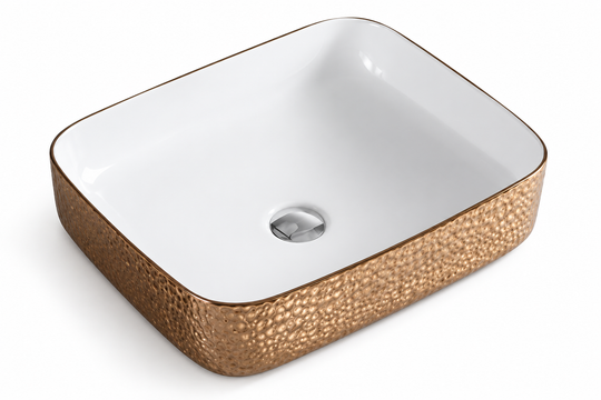 SANIKB SHY-8024RGY ceramic basin scene