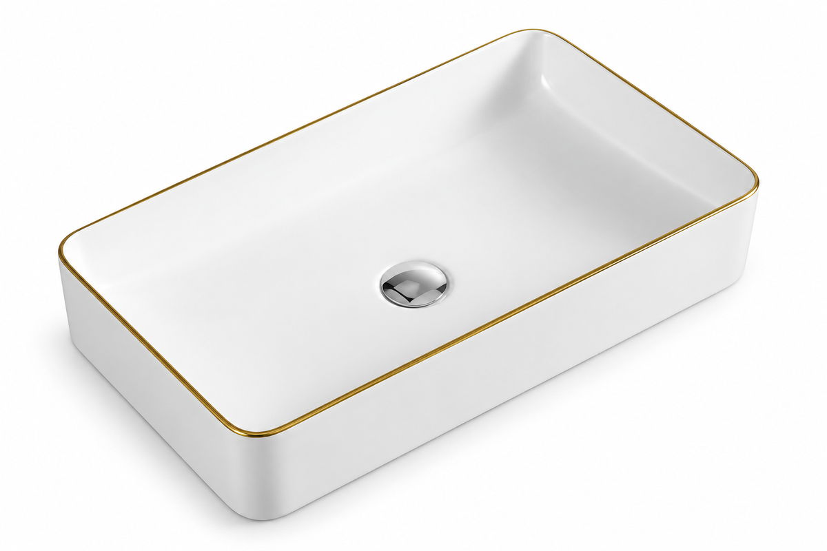SANIKB SHY-8030GL ceramic basin scene