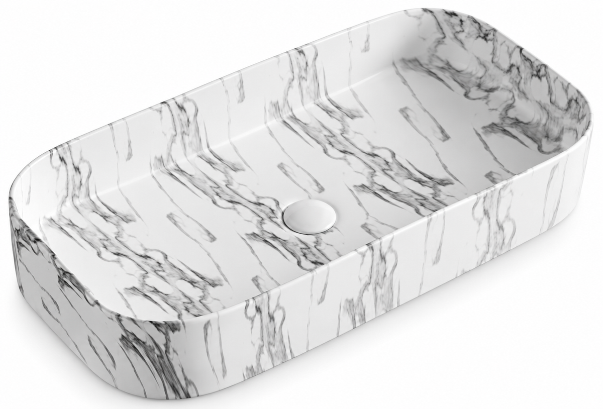 SANIKB SHY-8064-75D131 ceramic basin scene