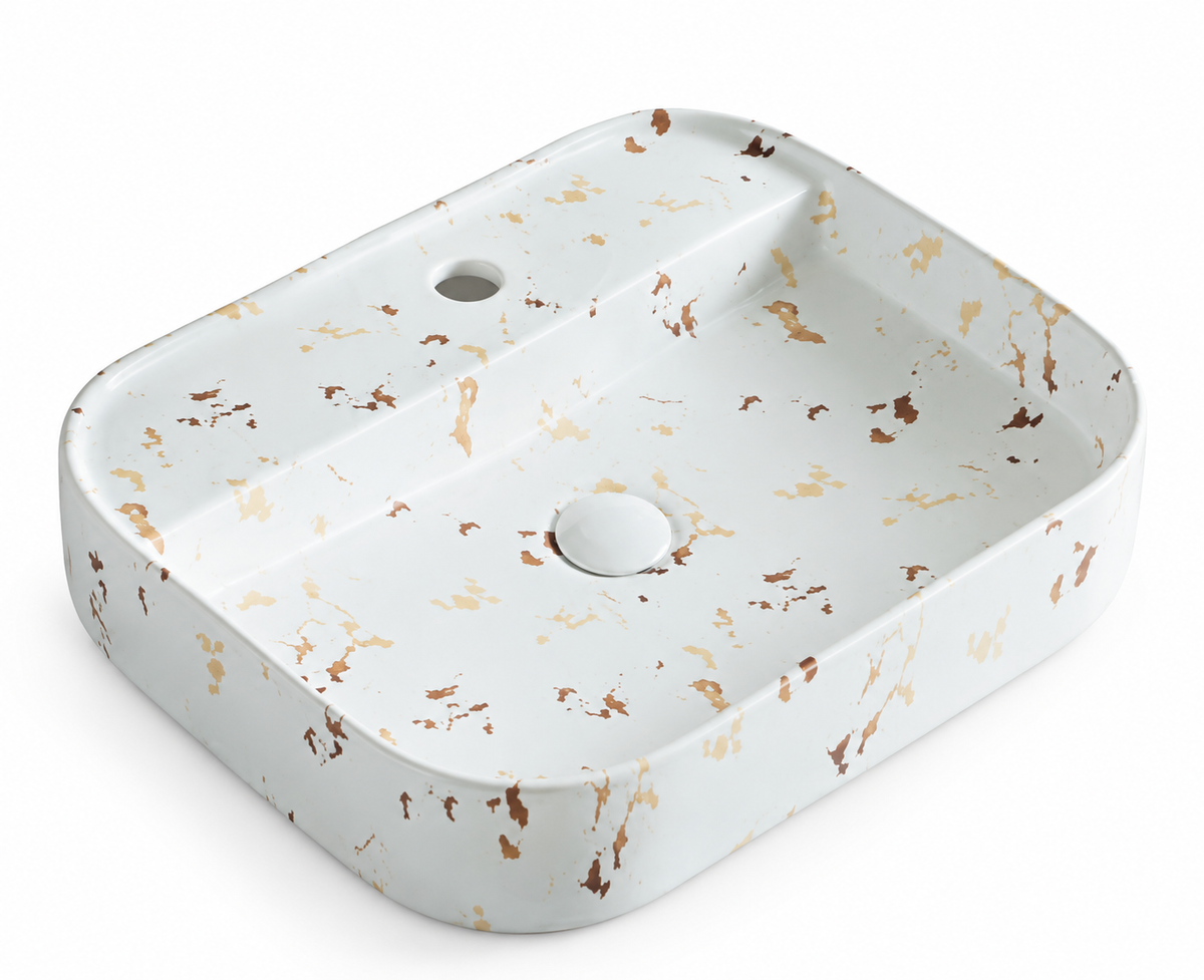 SANIKB SHY-8065-55D105 ceramic basin scene
