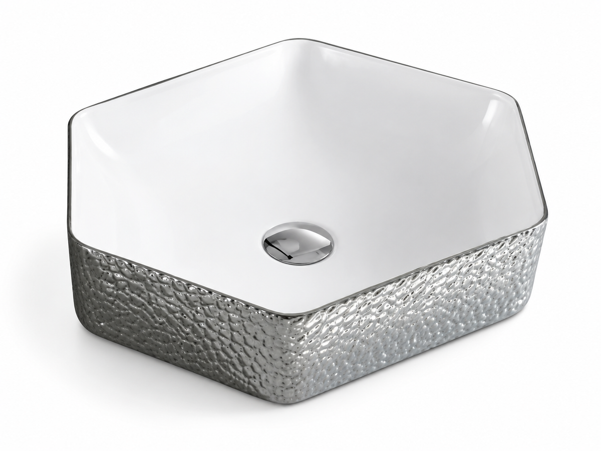 SANIKB SHY-8184SY ceramic basin scene