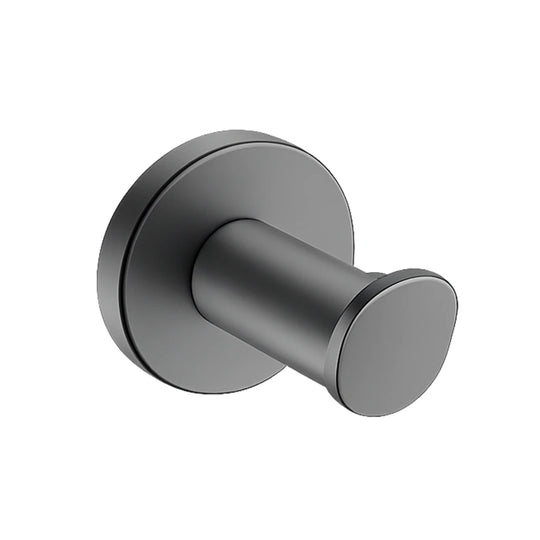 Chrome Robe Hook — wall-mounted SUS304 stainless steel bathroom hardware | SANIKB