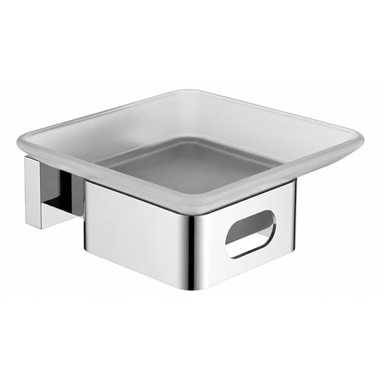 Chrome Soap Dish — wall-mounted SUS304 stainless steel bathroom hardware | SANIKB