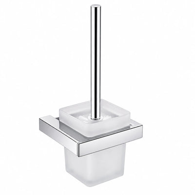 Chrome Toilet Brush Holder — wall-mounted SUS304 stainless steel bathroom hardware | SANIKB