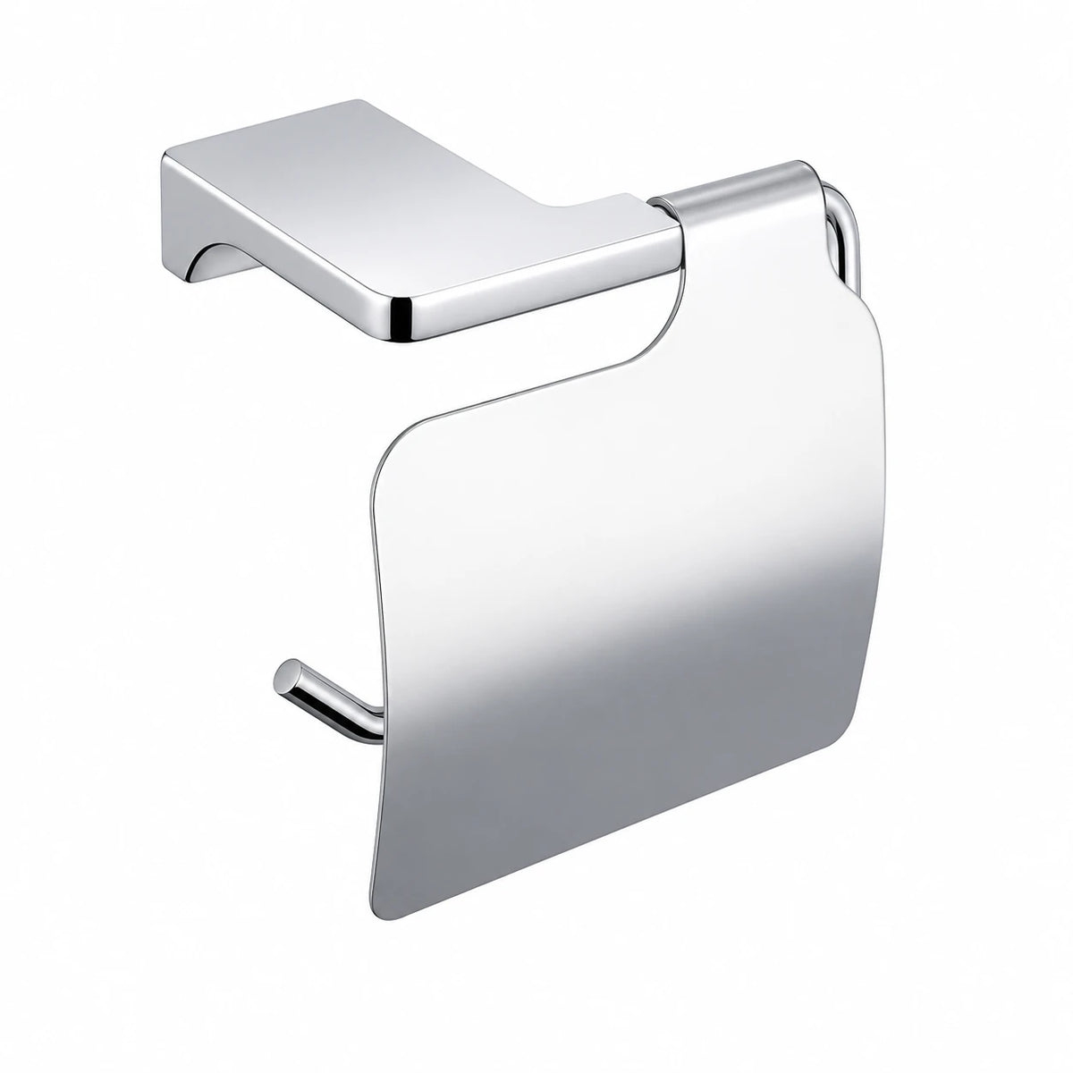 Chrome Toilet Paper Holder — wall-mounted SUS304 stainless steel bathroom hardware | SANIKB