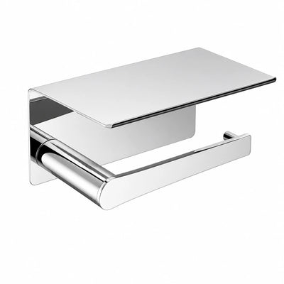 Chrome Toilet Paper Holder — wall-mounted SUS304 stainless steel bathroom hardware | SANIKB