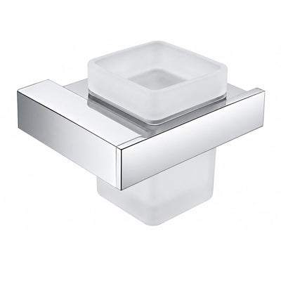 Chrome Tumbler Holder — wall-mounted SUS304 stainless steel bathroom hardware | SANIKB