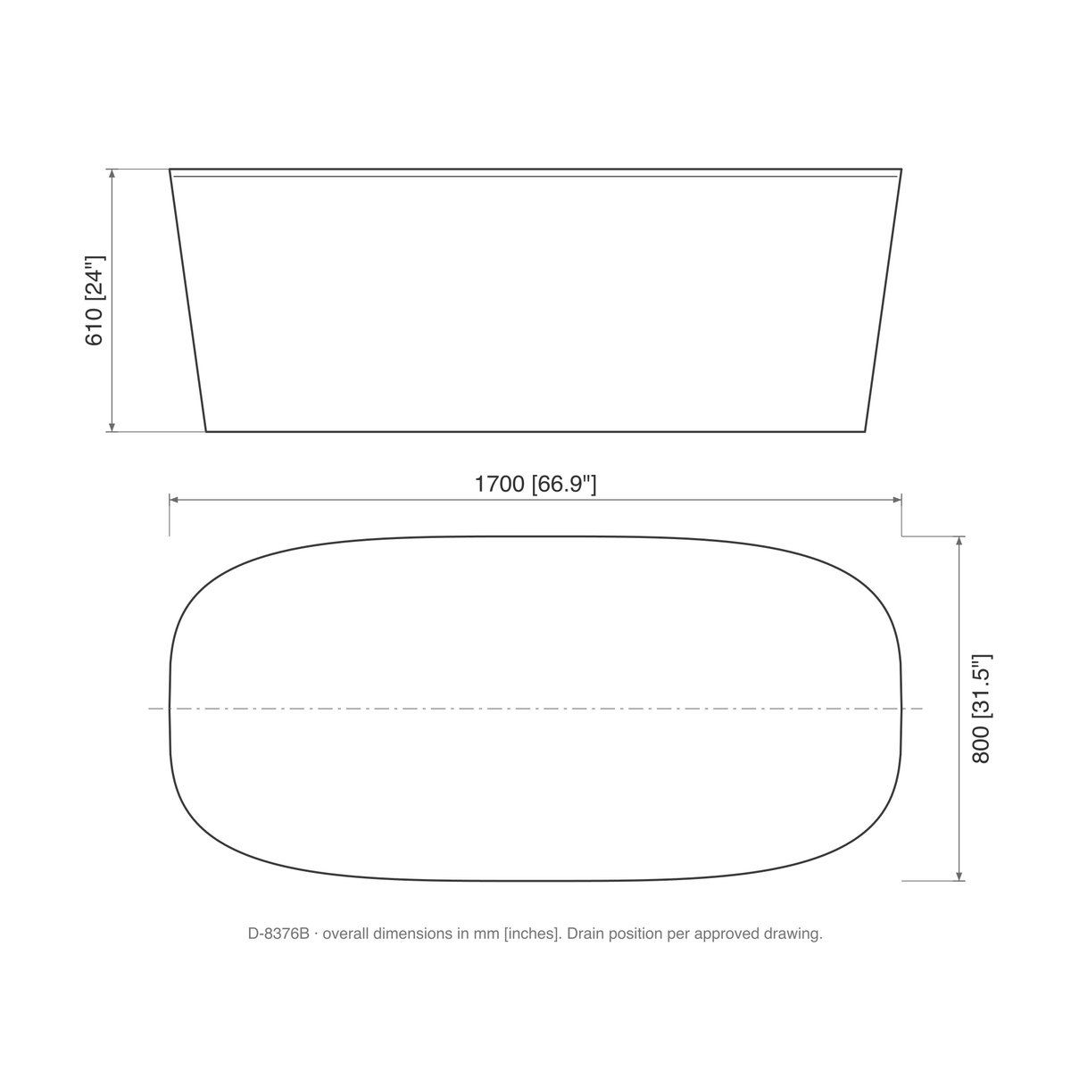 SANIKB D-8376B dimension drawing