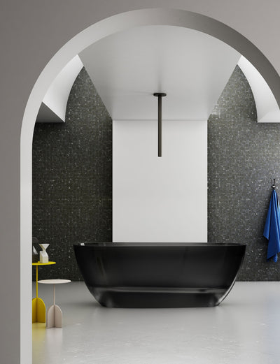 Dark Flared Rounded Bathtub; original factory model XA-8877T complete product view