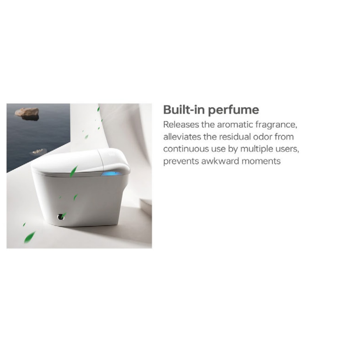 SANIKB E5 — E5 Foot-Touch Flush Smart Bidet Toilet with Heated Seat and UV Sterili (feature 2)