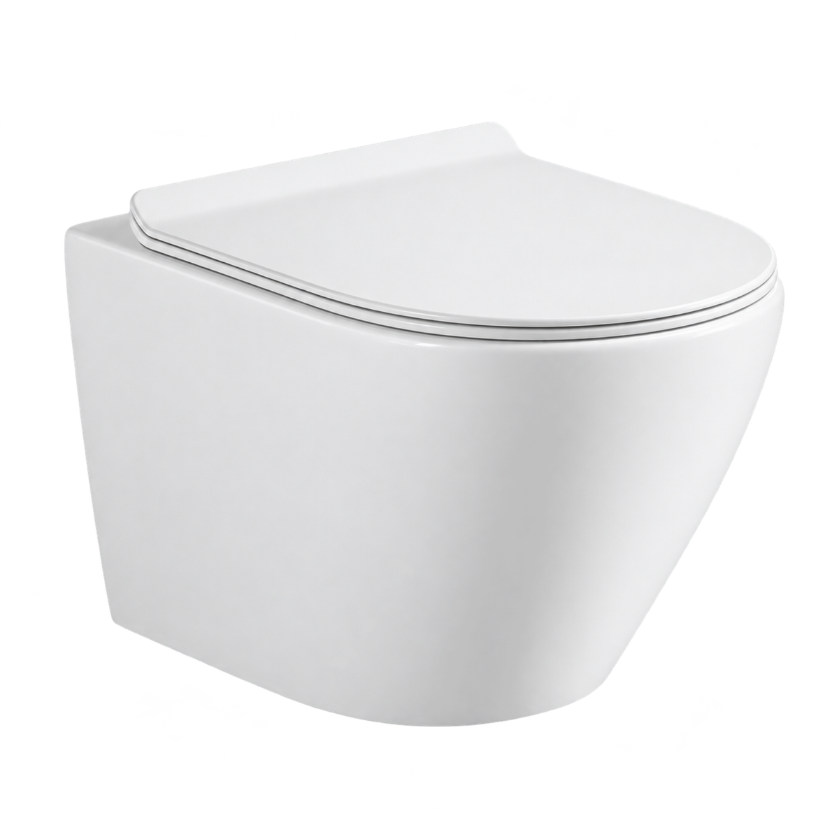 SANIKB FT-805 490mm swirl flush wall hung toilet