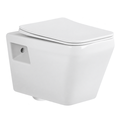SANIKB FT-824 21 inch swirl flush wall hung toilet
