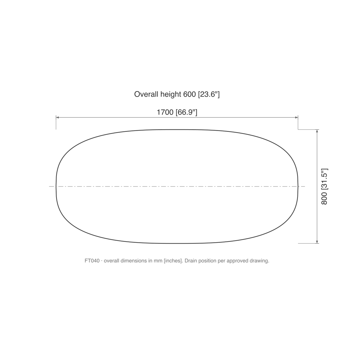SANIKB FT040 dimension drawing