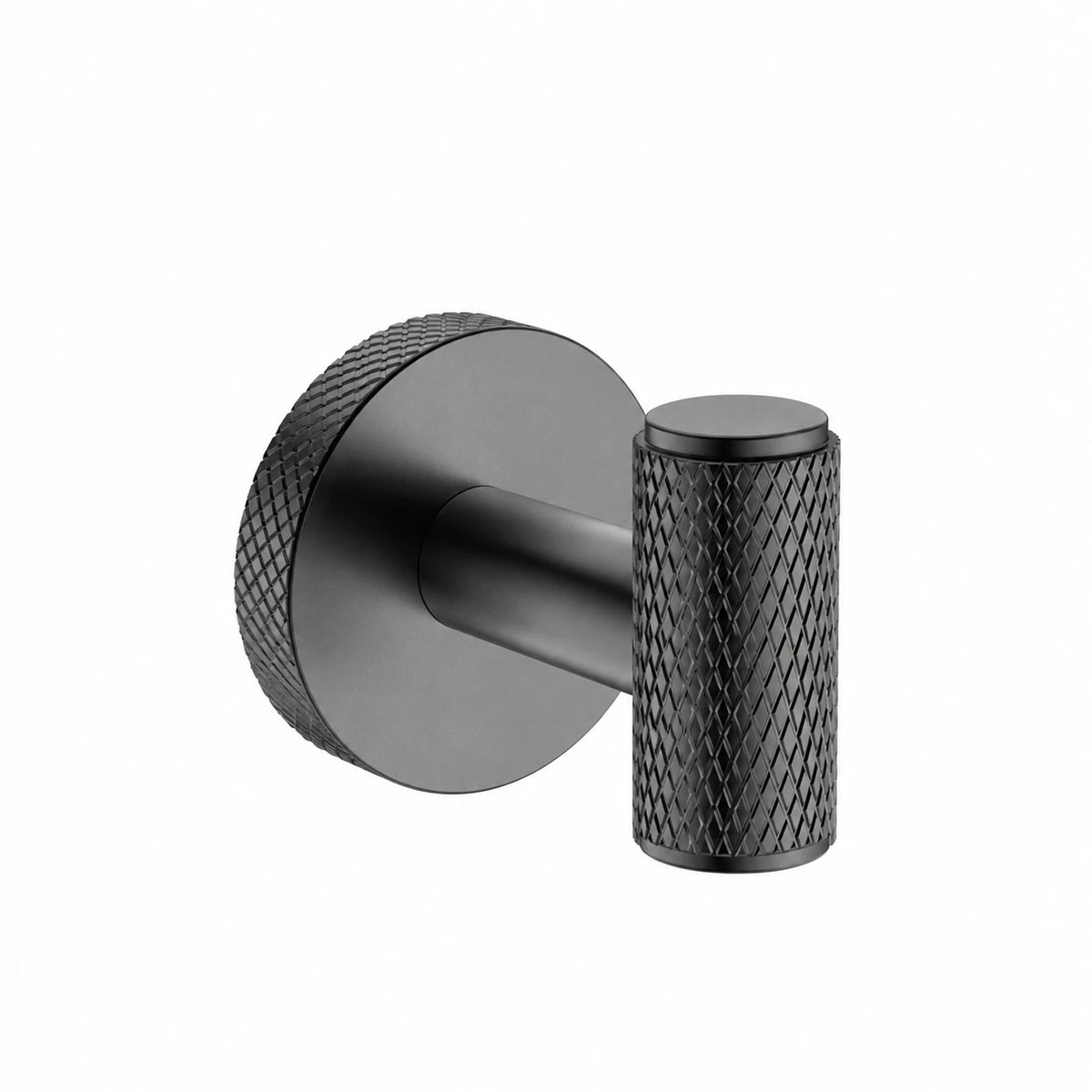 Gunmetal Robe Hook — wall-mounted SUS304 stainless steel bathroom hardware | SANIKB