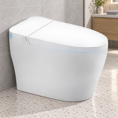 SANIKB H833 heated bidet toilet, installed scene