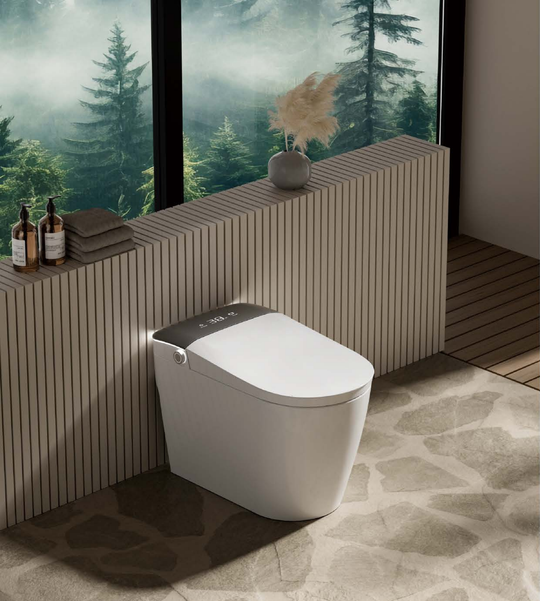 SANIKB H835 electric bidet toilet, installed scene