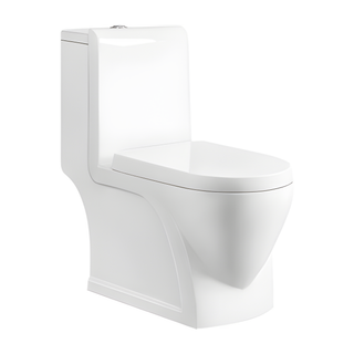 SANIKB HSJ-2343 28 inch siphonic one piece toilet 8/10/12/16 inch rough in
