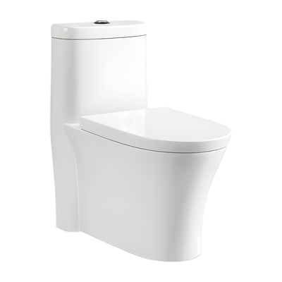 SANIKB HSJ-2390 26 inch swirl flush one piece toilet 10/12/16 inch rough in