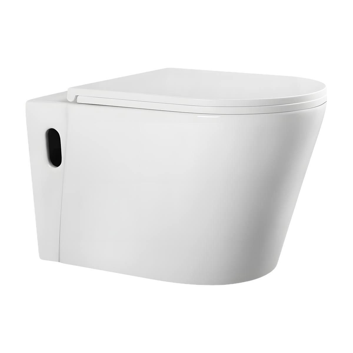 SANIKB LJ-A06 wall-hung toilet, White