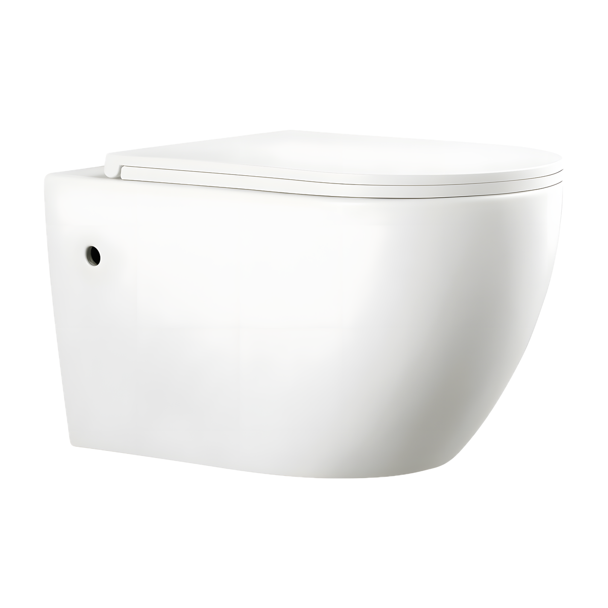 SANIKB LJ-A09 wall-hung toilet, Matt White