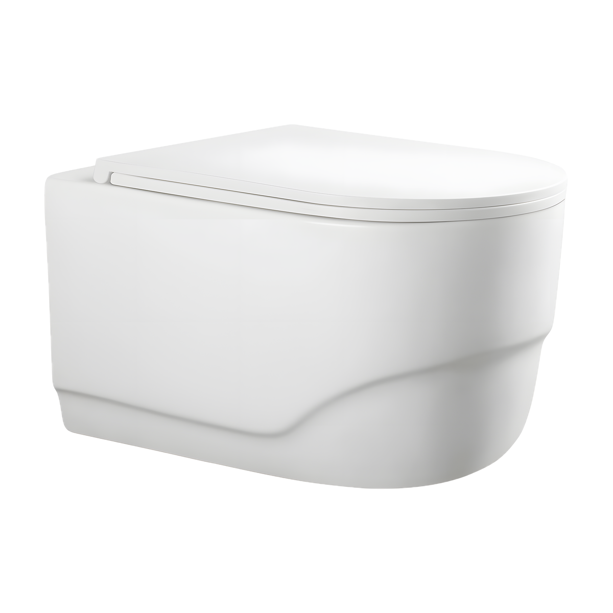 SANIKB LJ-A12 wall-hung toilet, Matt White