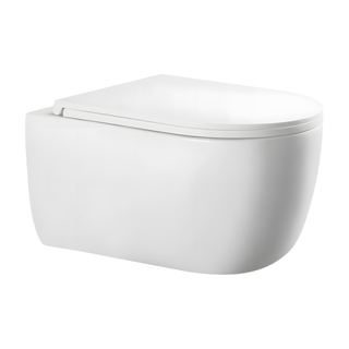 SANIKB LJ-A15 wall-hung toilet, Glossy White