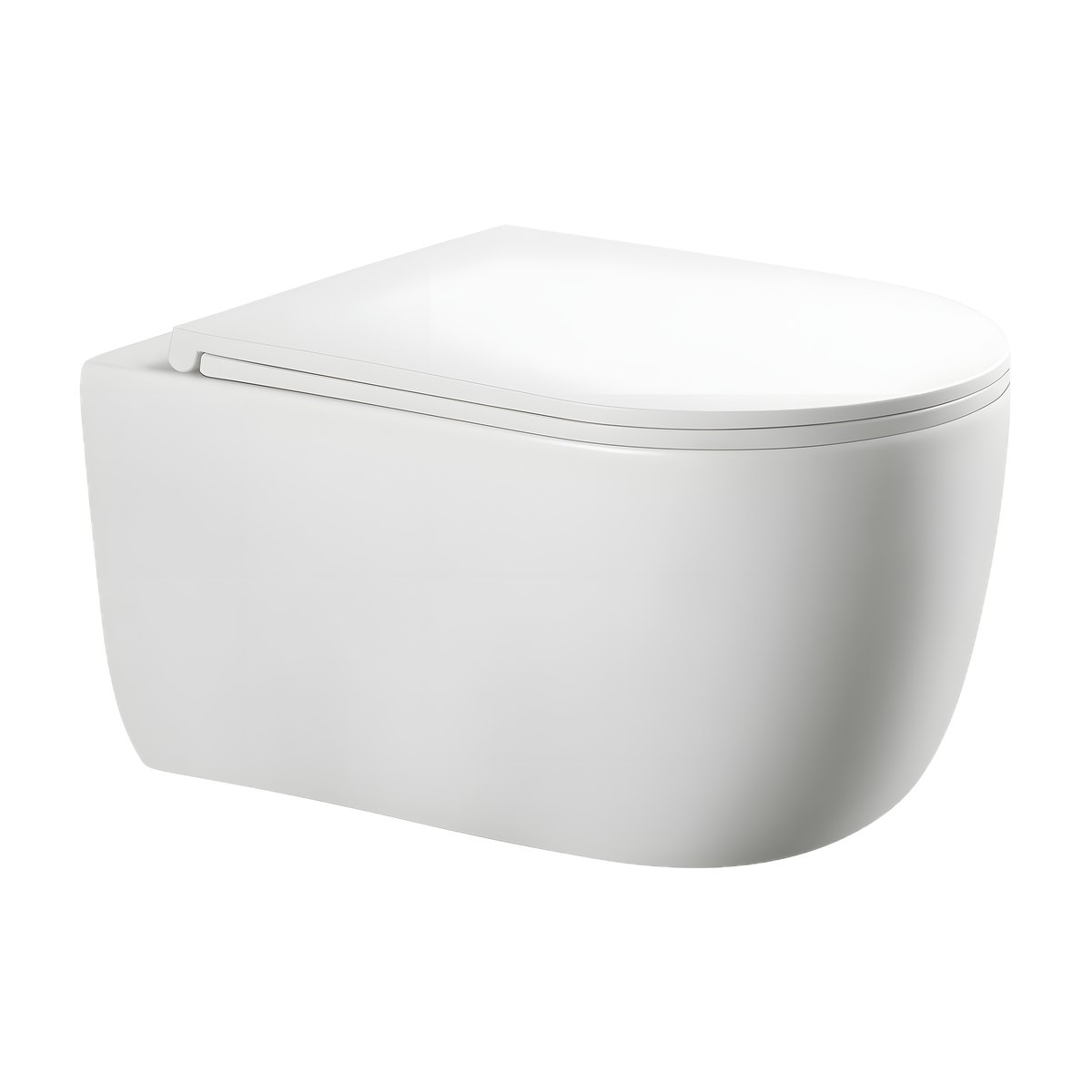 SANIKB LJ-A15 wall-hung toilet, Matt White