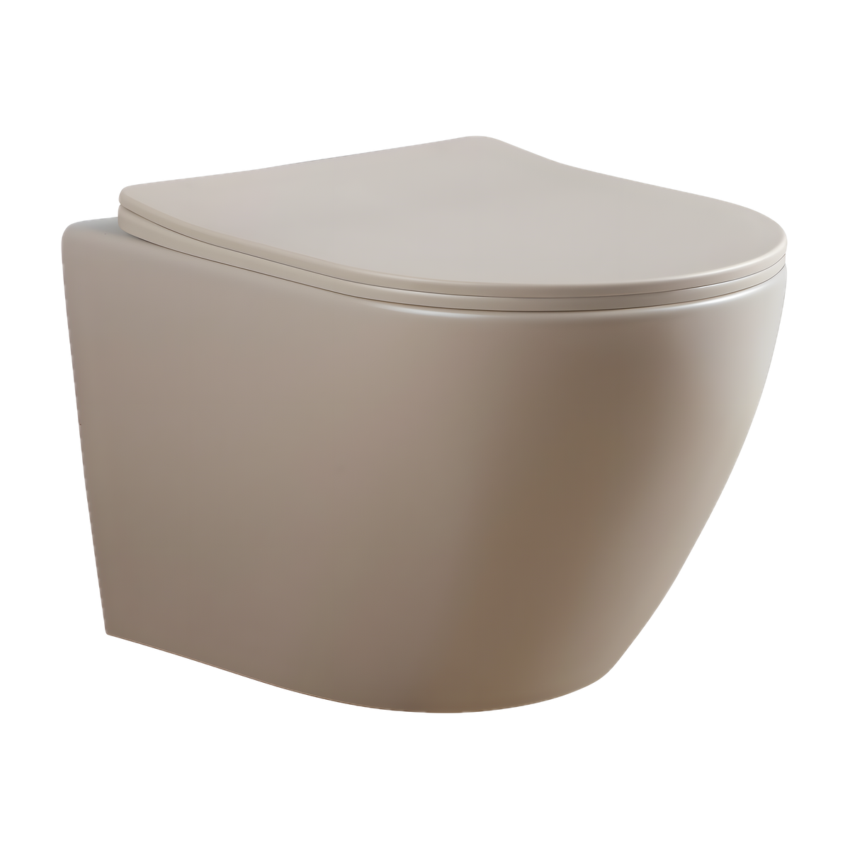 SANIKB LJ-E09 wall-hung toilet, Champagne