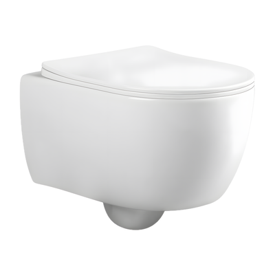 SANIKB LJ-E10 19 inch rimless wall hung toilet