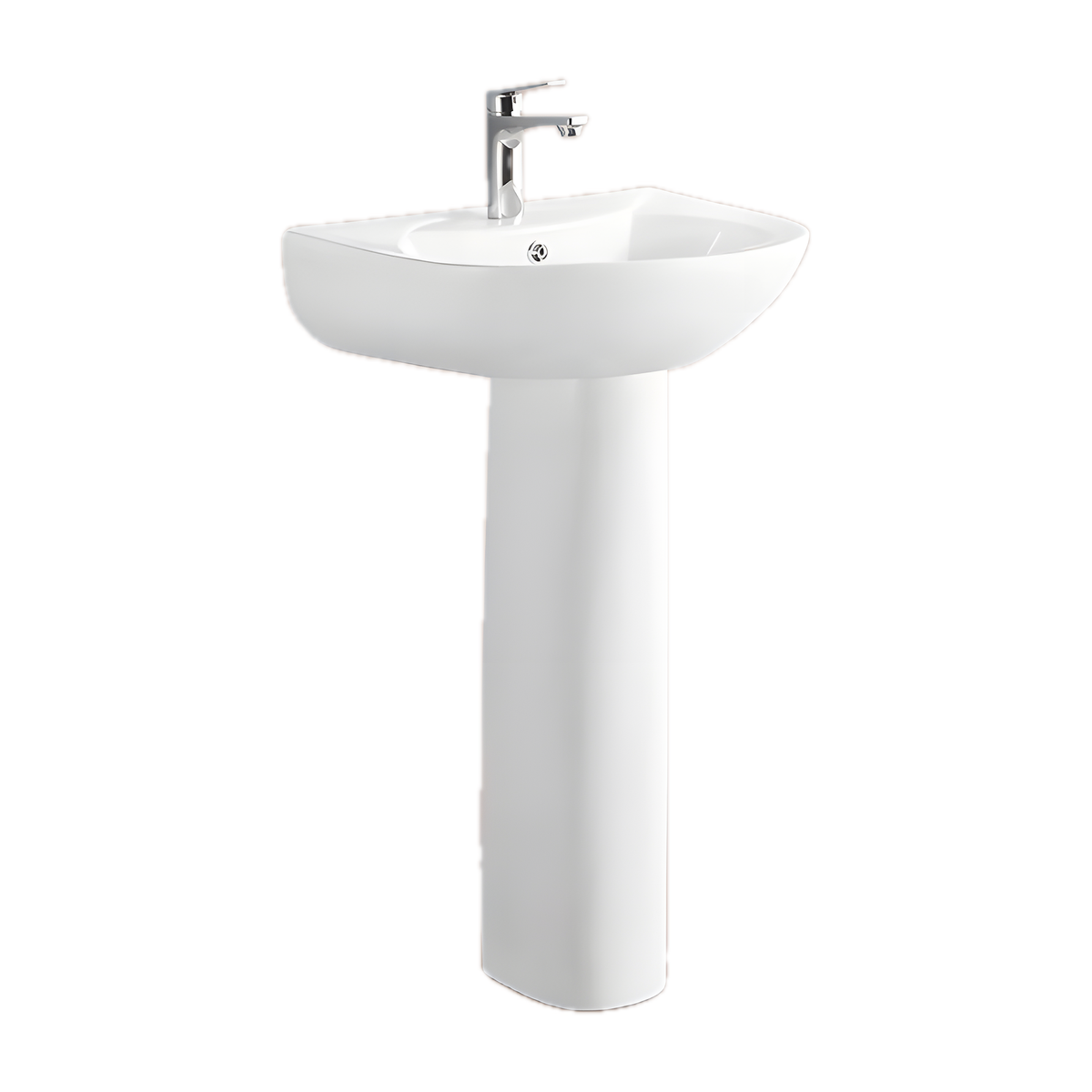 SANIKB NBK-203 ceramic pedestal sink